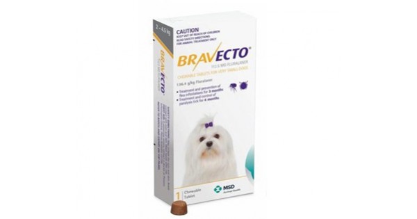 small dog flea and tick chewable