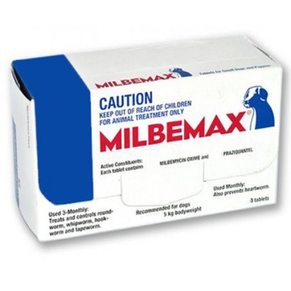 Milbemax Dog over 5kg (11lb) - Dogs 