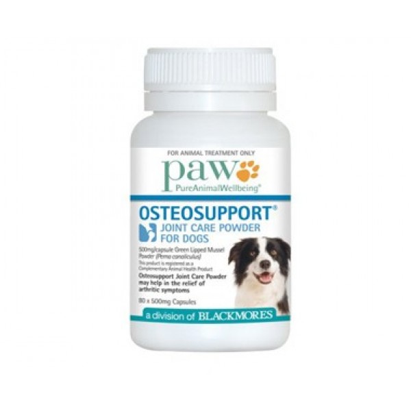 PAW Osteosupport Joint Care Capsules 80's Dogs & Puppies