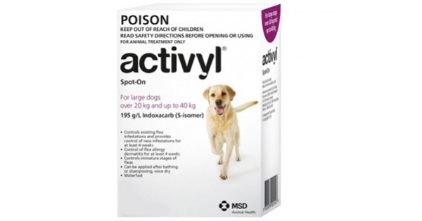 activyl tick plus spot on for dogs