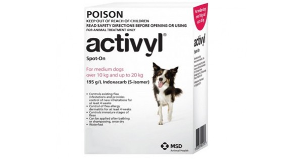 activyl tick plus spot on for dogs