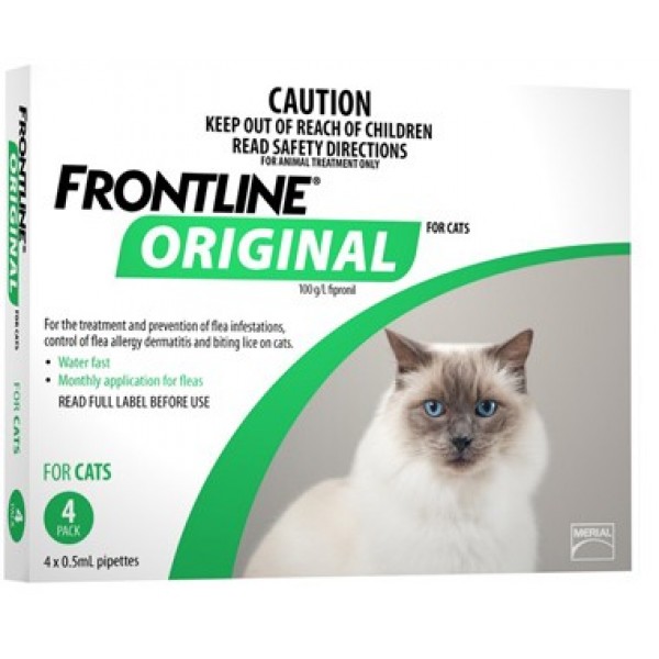 frontline cat flea