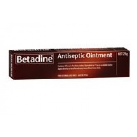 Betadine Antiseptic Ointment 0.88oz (25gms)