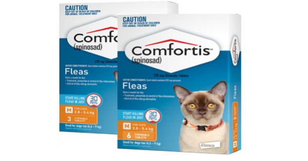 Comfortis Orange Cat Cats & Kittens