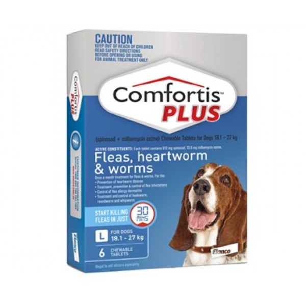 Comfortis Plus Blue Large Dog - Dogs 