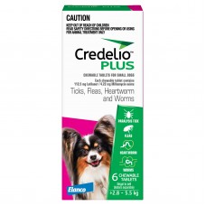 Credelio Plus  Small Dog Pink 6 Chews