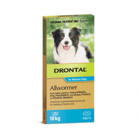 Drontal 22lbs (10kgs) Tablets