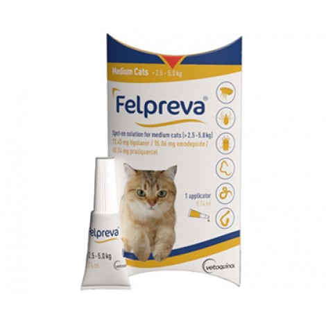 Felpreva for Cats 2.5-5kg (5.5-11lbs) 2 Pack