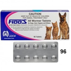 Fido's All Wormer Tablets Dogs, Cats, Kittens and Puppies
