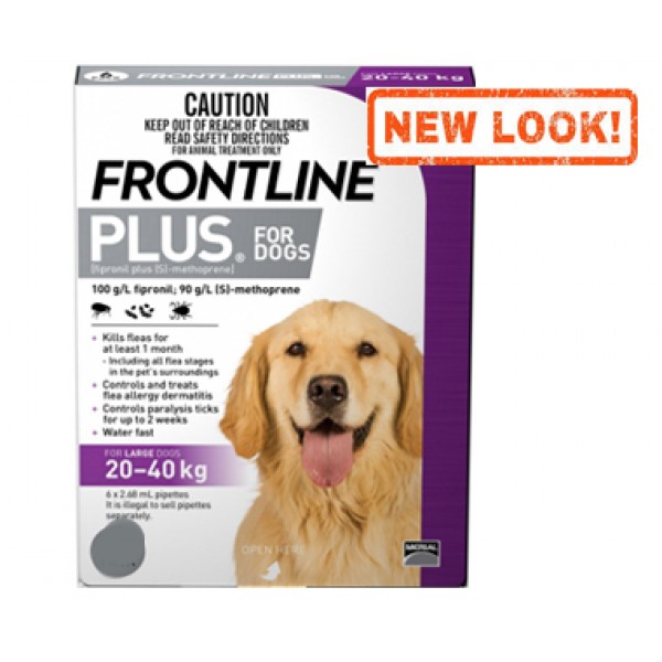 frontline plus for big dogs