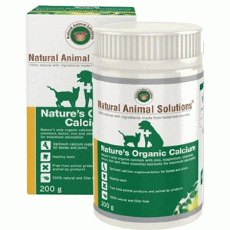 Natural Animal Solutions Nature's Organic Calcium 7oz (200gms)
