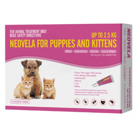 Neovela for Puppies & Kittens Pink
