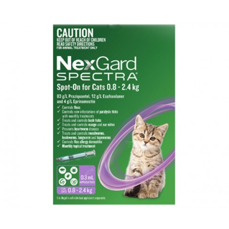 Nexgard Spectra Small Cats & Kittens