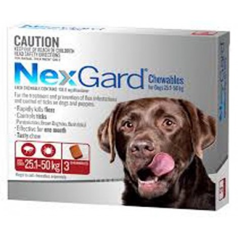 Nexgard Large Dog Red