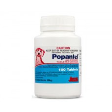 Popantel Allwormer 22lbs (10kgs) 100 Tablet Pack