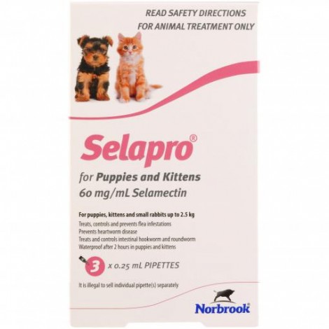 Selapro for Puppies & Kittens