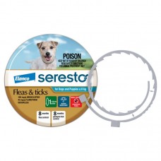Seresto Collar Dog Flea & Tick up to 17.6lbs (8kgs)